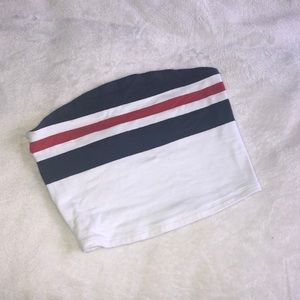 Striped Tube Top